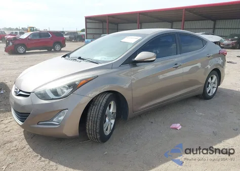 2016 Hyundai Elantra Value Edition z USA, uszkodzony, nr VIN 5NPDH4AE1GH676417